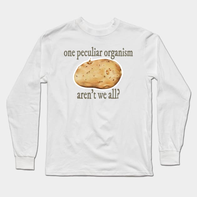 Spud Infinity by Big Thief quote Long Sleeve T-Shirt by ellanely